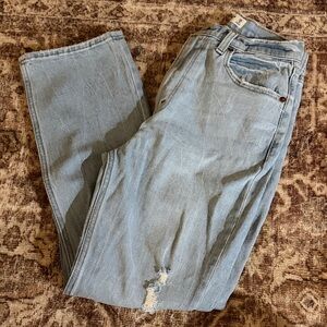 Abercrombie & Fitch Light Blue Relaxed Jeans